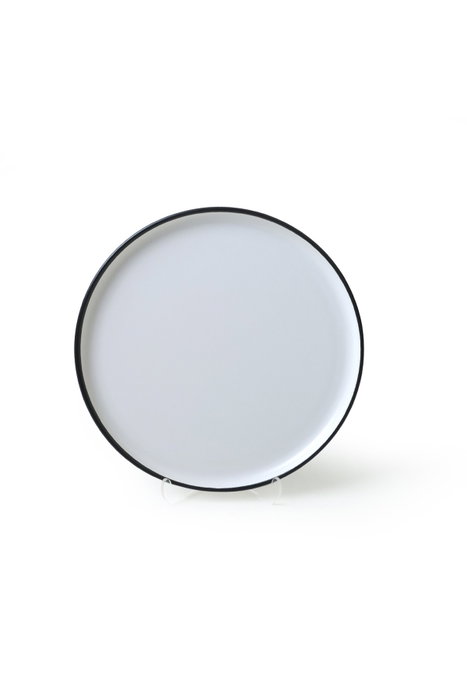 Hermia X00019020 Juego para Servir Tartas 6 Piezas 22 cm Gres Blanco Mate